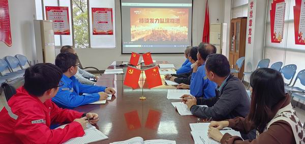 南方管道公司黨支部開展“學黨紀、知敬畏、守紀律、明底線”主題黨日